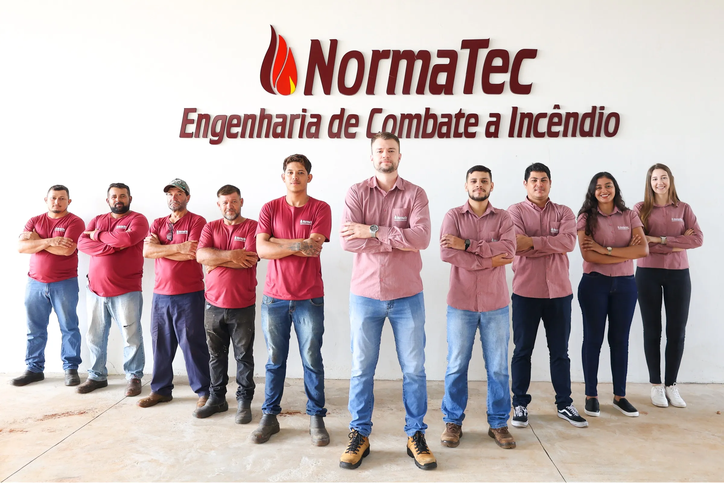 Equipe da Normatec